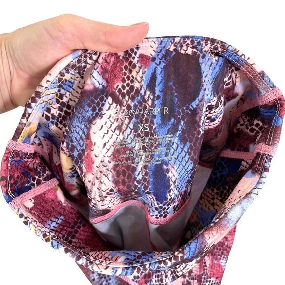 Cleo Harper 2.0‎ Boa snake python print reign leggings Sz XS - Picture 4 of 6
